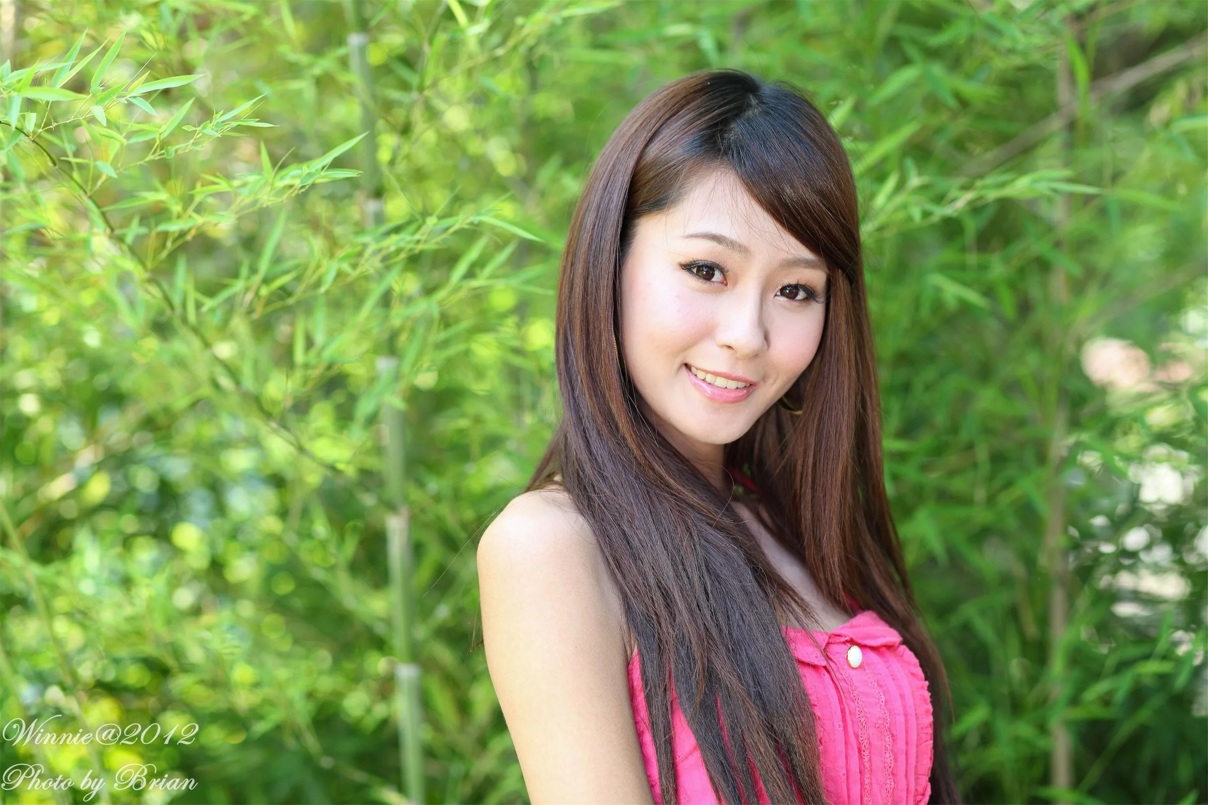 [Phiên bản đặc biệt Beautyleg] Người đẹp rạng rỡ Winnie Xiaoxue - Bộ ảnh chụp trong rừng tre ngoại ô Khu đặc khu Hoa Sơn - 1