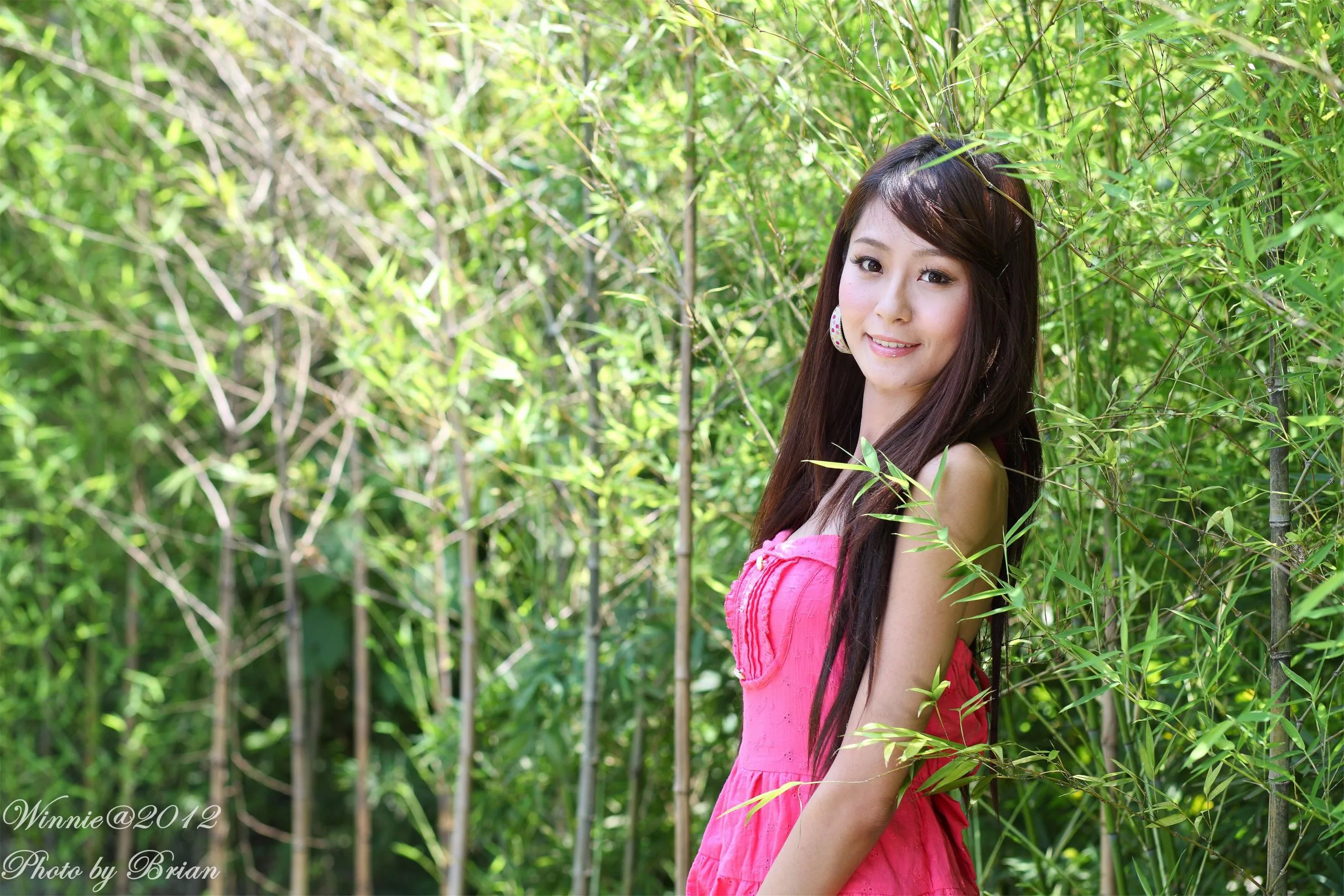 [Phiên bản đặc biệt Beautyleg] Người đẹp rạng rỡ Winnie Xiaoxue - Bộ ảnh chụp trong rừng tre ngoại ô Khu đặc khu Hoa Sơn - 11